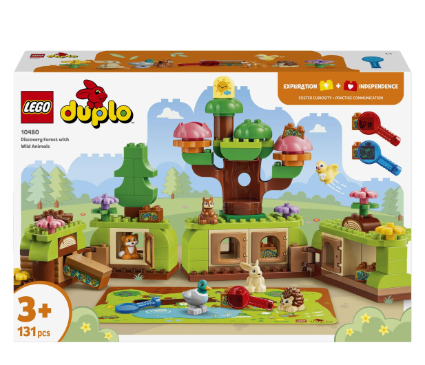 LEGO DUPLO 10480 Las odkrywców z dzikimi zwierzętami - 1529690 - zdjęcie